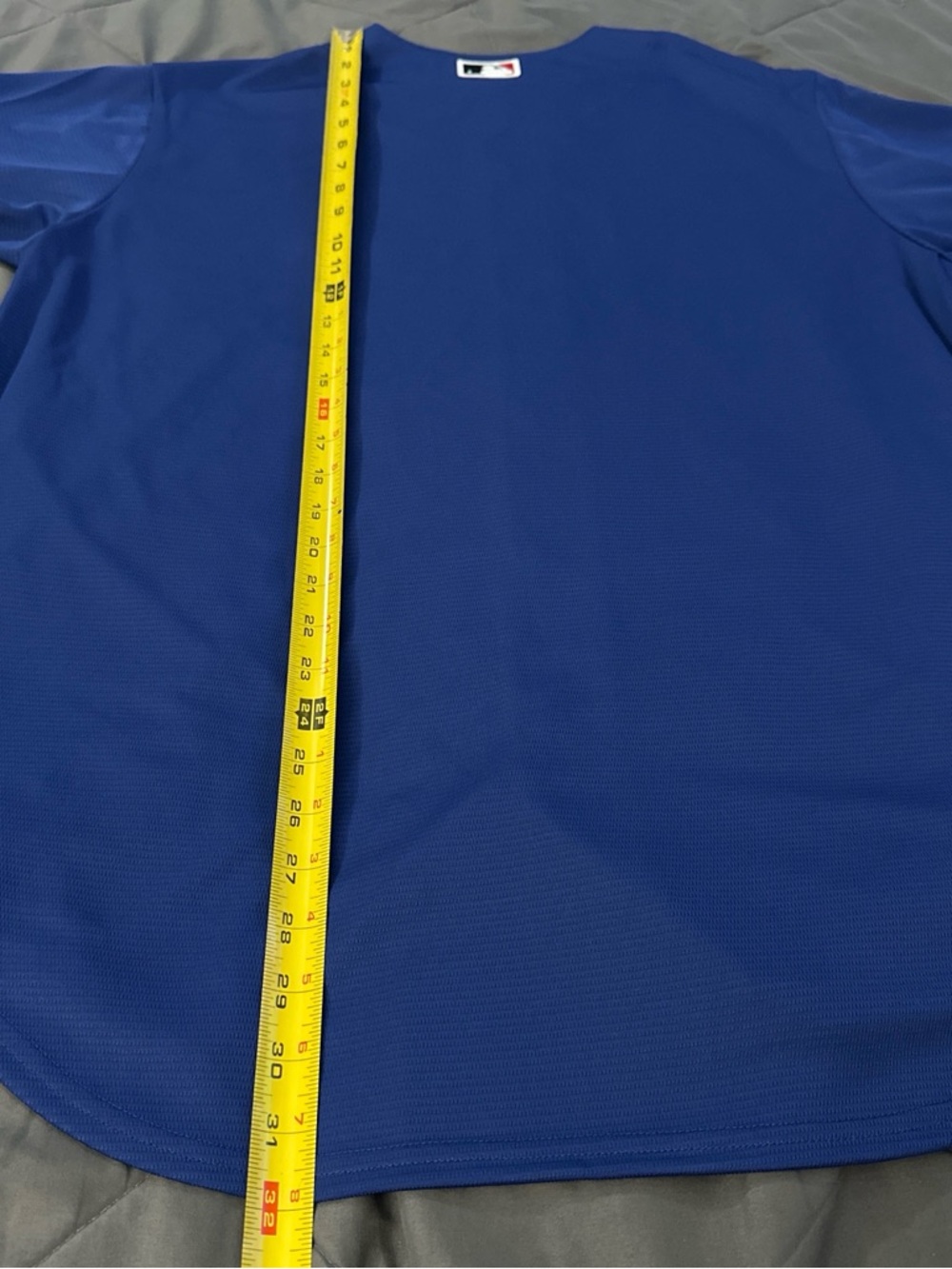 Nike MLB Los Dodgers Royal Blue Button Jersey large - Picture 7 of 7